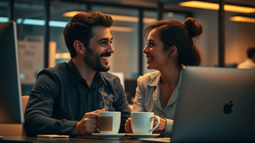 Dating a coworker