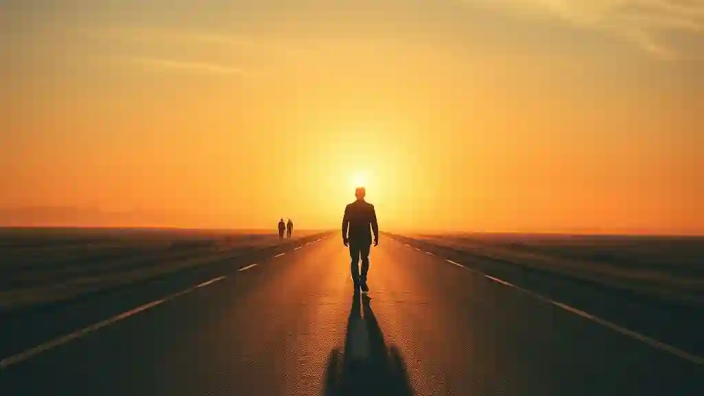 Walking forward to peace and growth after two exes return at once