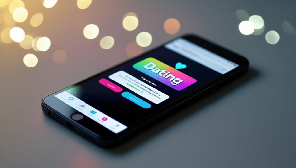 Optimized dating profile with catchy username and prompts