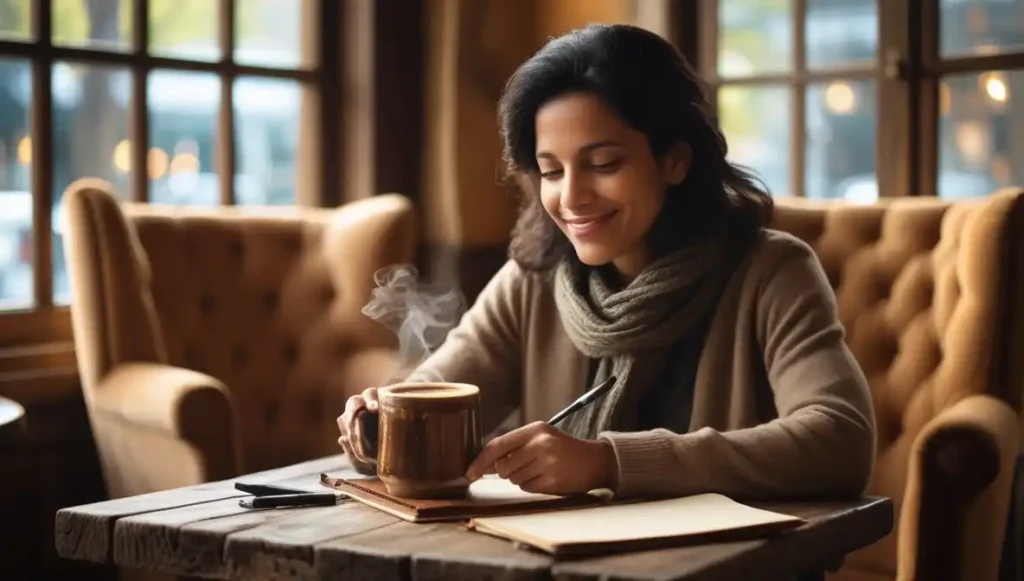 Solo date for self-discovery and emotional independence while dating out of loneliness.