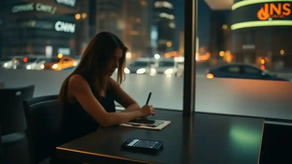 “Lonely woman waiting for a partner who keeps her as an option, not a priority.”