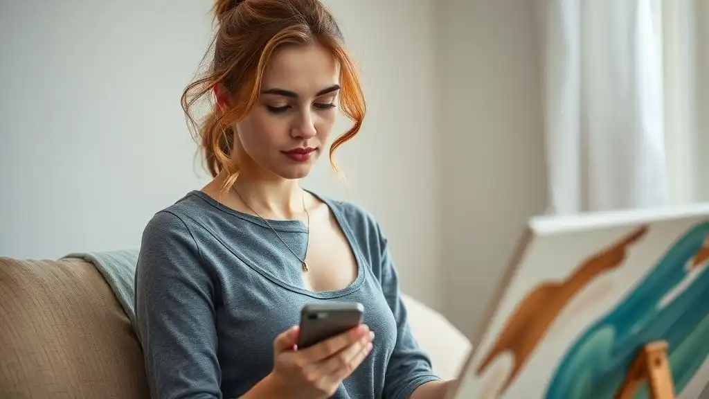 Hobby bunker hiding emotional distance from her partner.