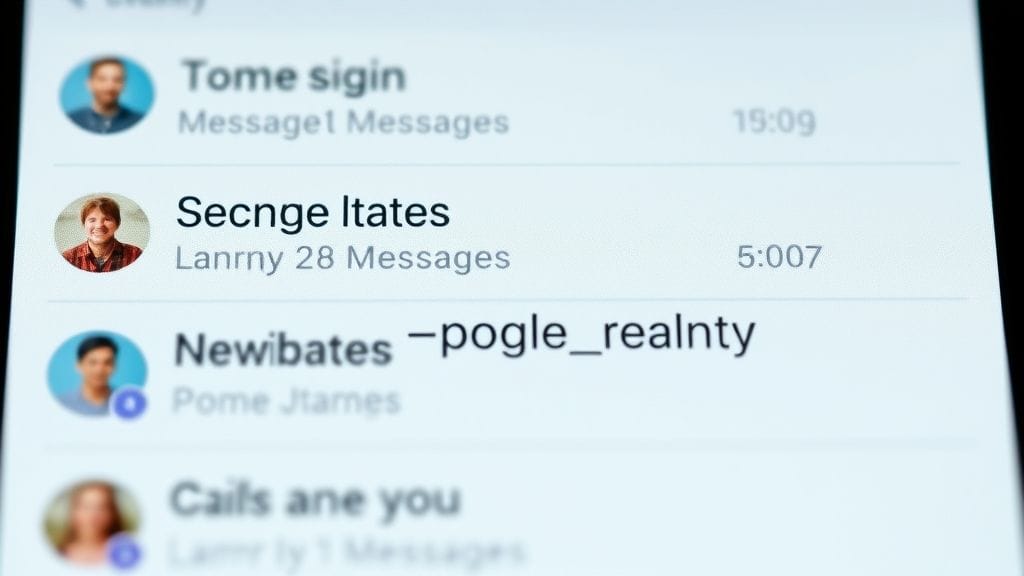 Unread messages on phone screen representing ghosting after a date