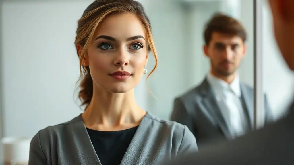 Identity overhaul showing girlfriend emotionally cheating by building a new self.