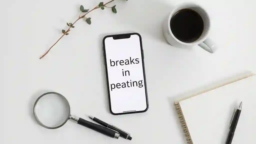 Metaphorical fork in the road representing choice between reconnecting or moving on after breakup.