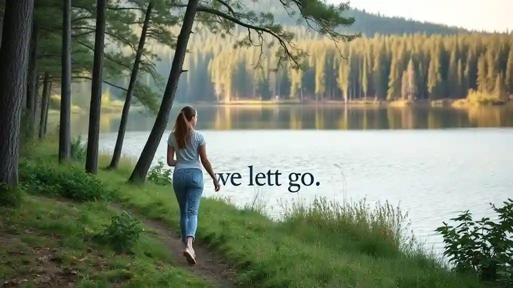 Practicing mindfulness and patience during the emotional healing process.