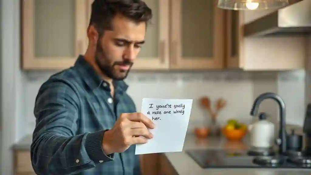 Love shown through small thoughtful daily actions