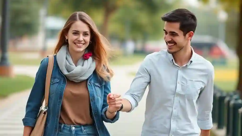 Lingering eye contact as a powerful sign of love readiness