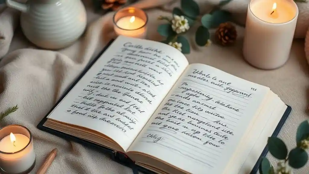 Journaling as a tool to rebuild self-trust after toxic love.