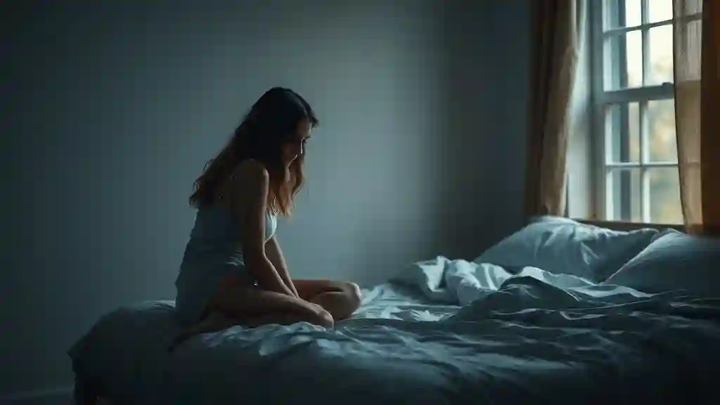 Woman reflecting on emotional pain and realizing relationship red flags.