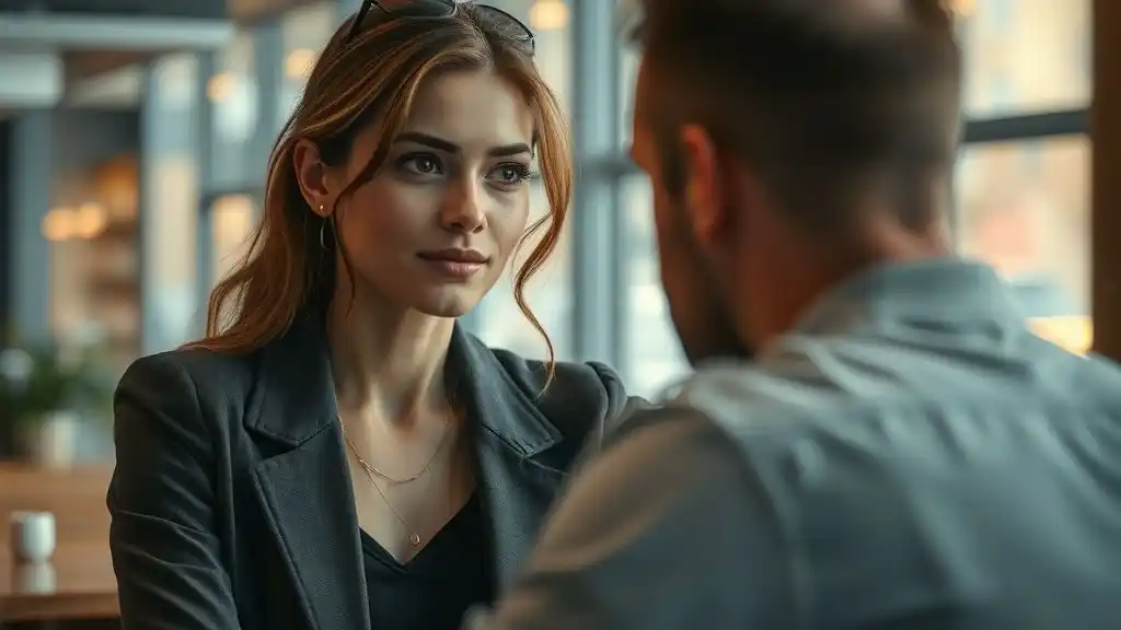 Man staying calm under emotional tests, illustrating female test men concept