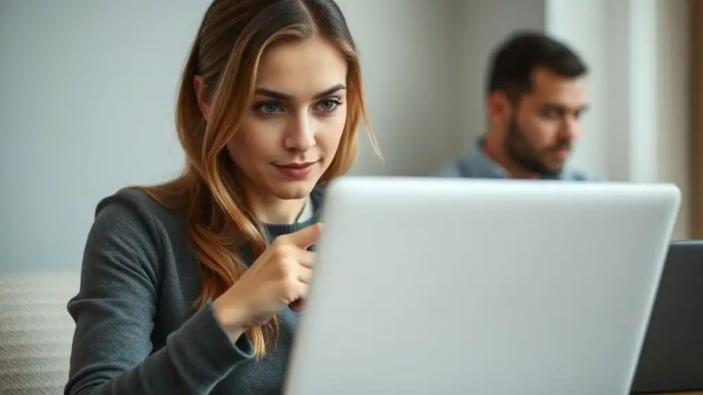 Partner secretly opening new account — sign of financial infidelity and emotional exit.