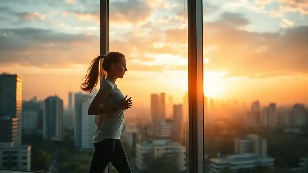 Woman journaling at sunrise symbolizing healing and personal growth after breakup