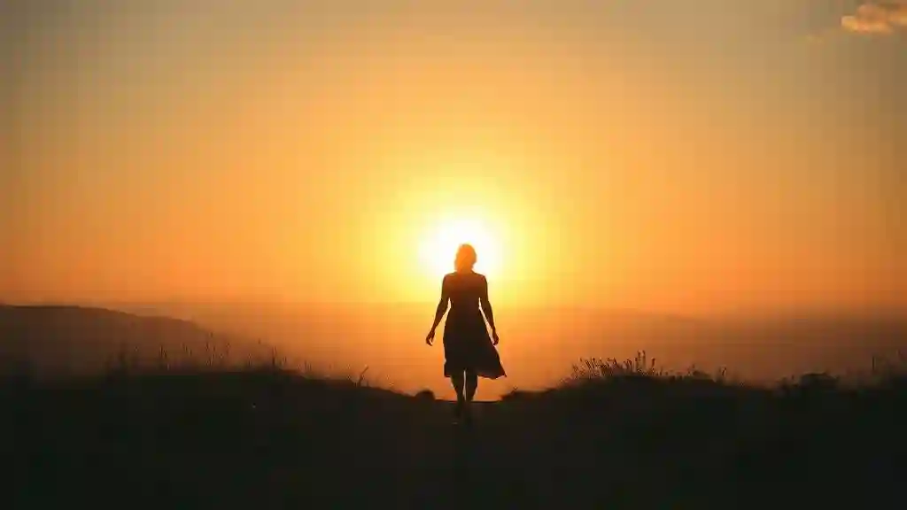 Walking away from a toxic relationship toward healing and self-peace.