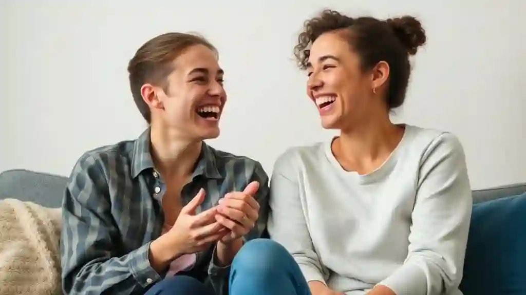 Crush showing comfort by sharing an embarrassing story