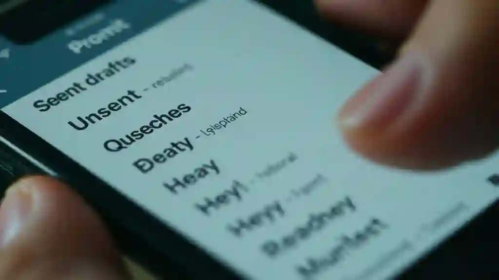 Person hesitating to send another text to their ex, representing the struggle with double texting after a breakup.