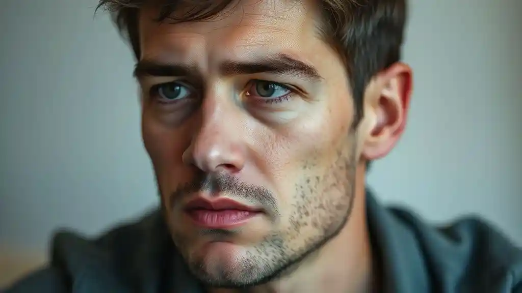 Man reflecting on past relationships — symbolizing emotional intelligence in answering questions about ex-girlfriends.