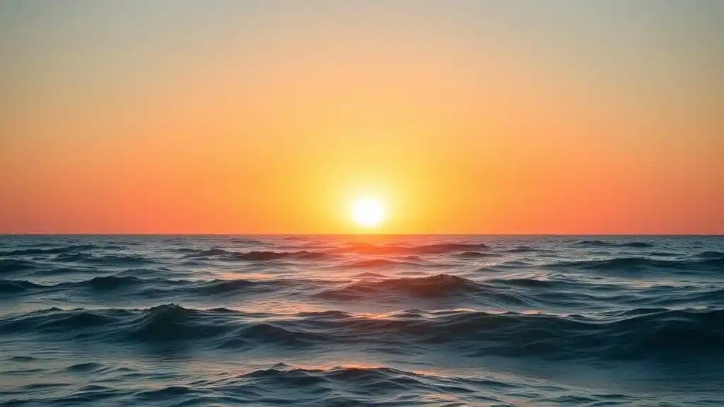 A sunrise over the ocean symbolizing healing, hope, and emotional renewal.