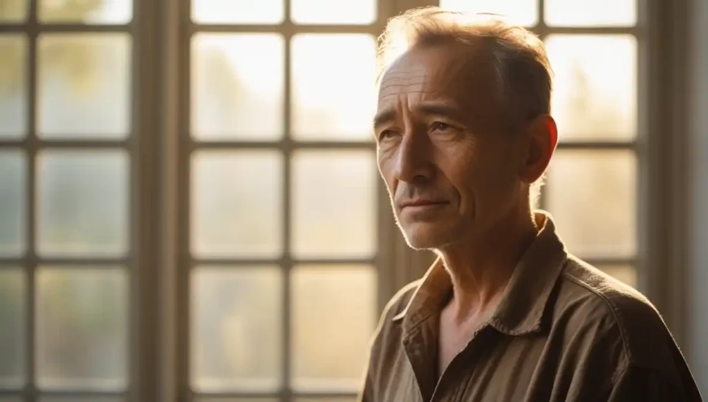 Reflecting on whether to wait for someone who is still healing.