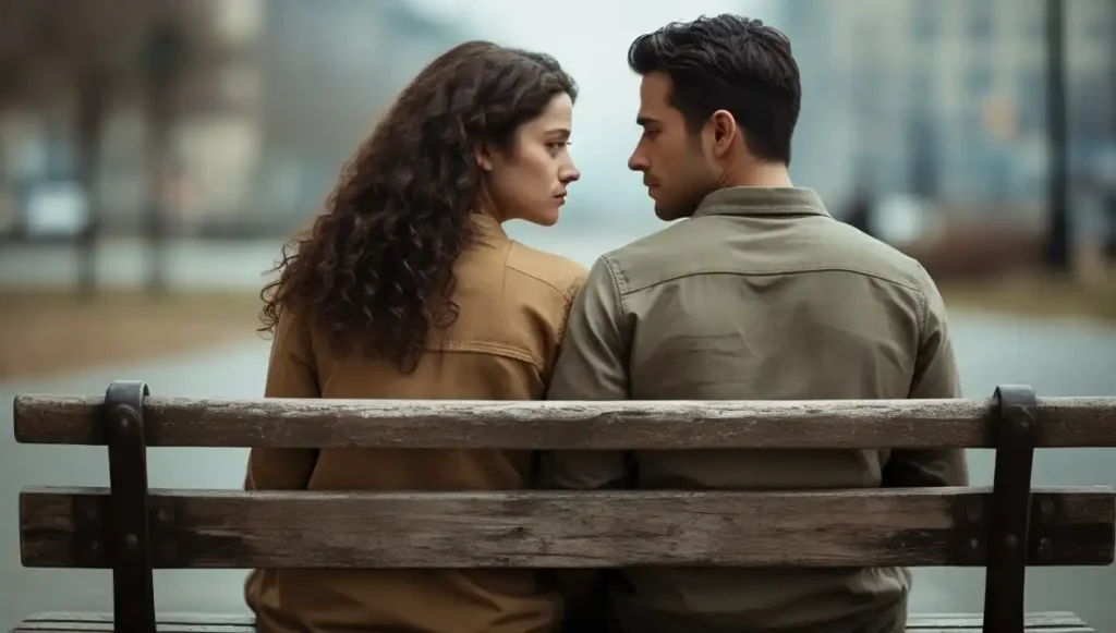 She gets close, feels something real, then pulls away.