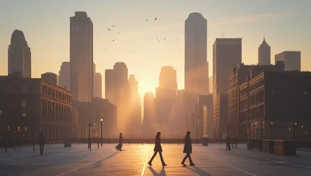 Sunrise symbolizing emotional healing and moving forward after a breakup.