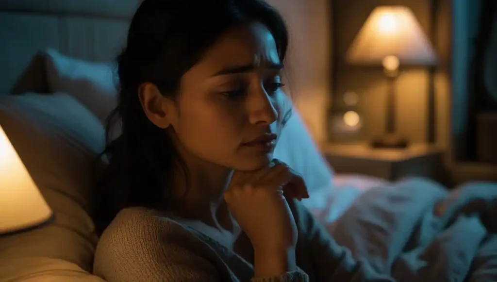 She hides her feelings to protect her heart from getting hurt.