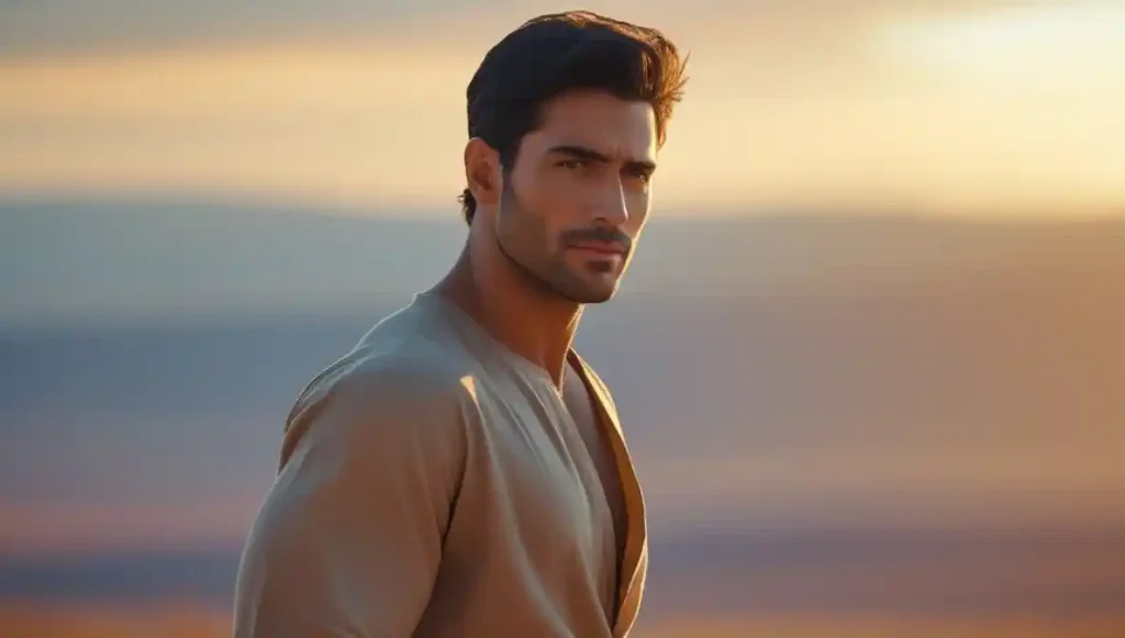 Man walking away confidently, choosing self-respect.