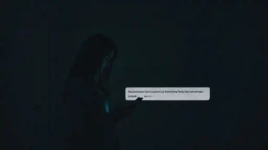 Woman anxiously checking her phone after he stops responding.