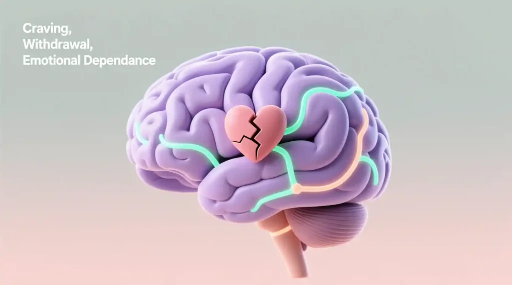 Person scrolling late at night missing ex after unfollowing them.